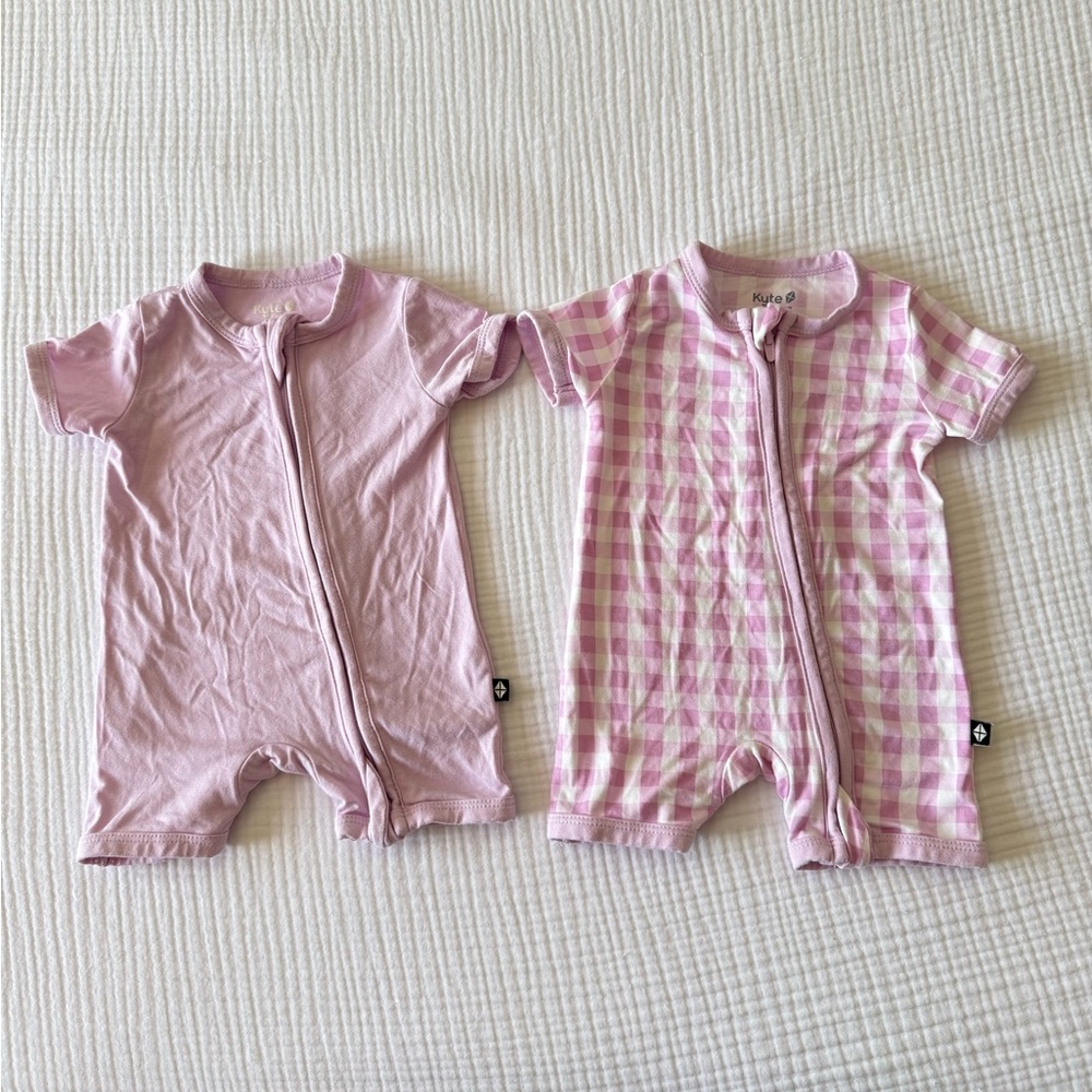 Kyte baby shortie romper bundle